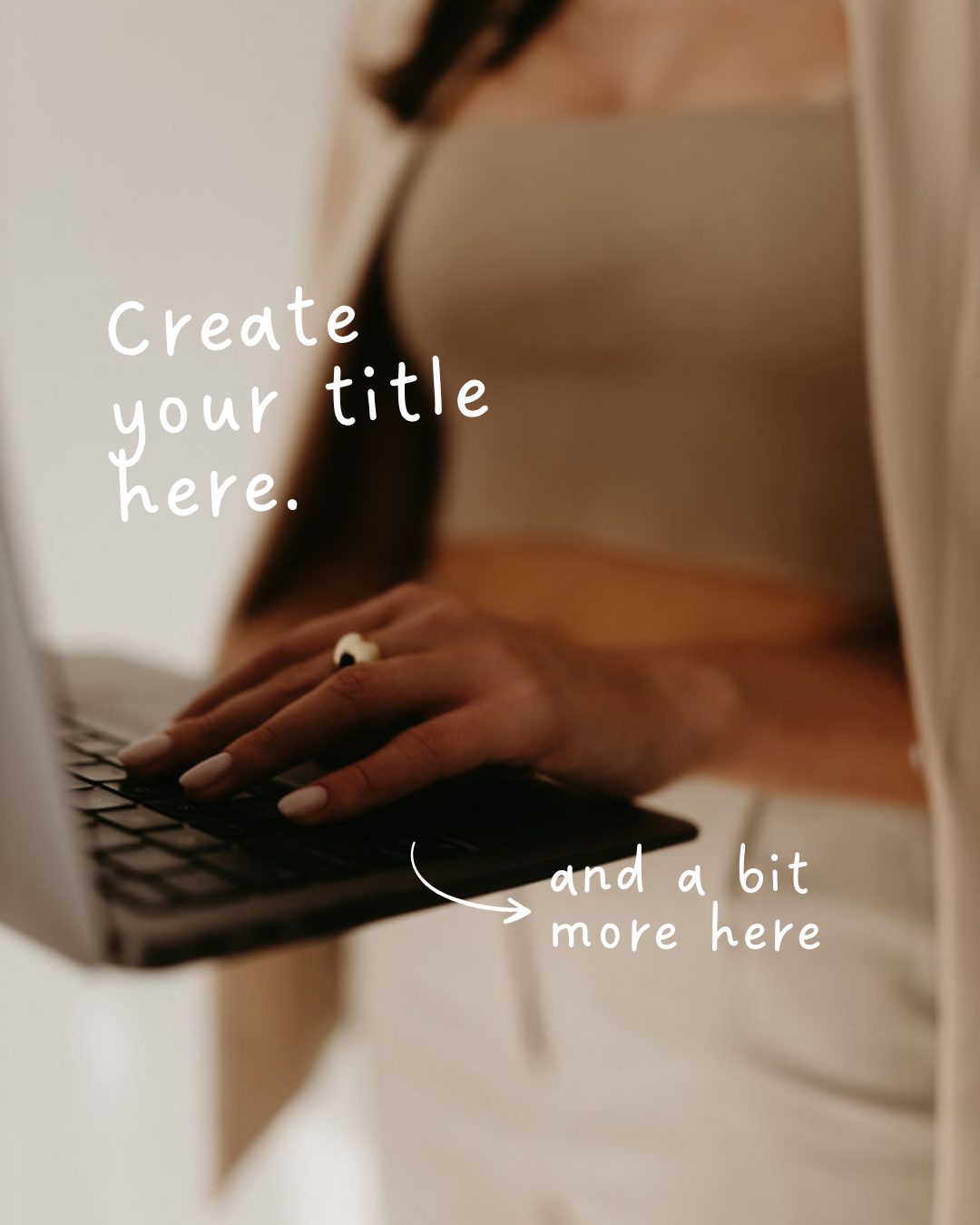 Editable content template