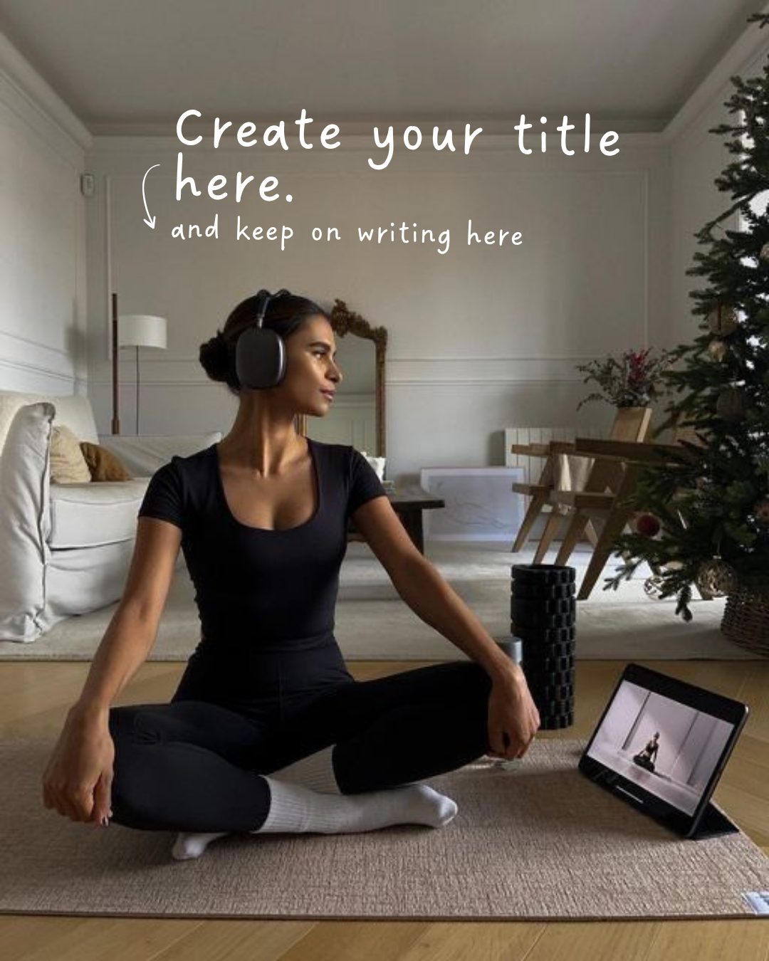 Editable content template